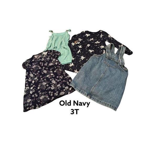 Old Navy Bundle• Girl Toddler 3T • 4 piece• #L014 - Picture 1 of 5